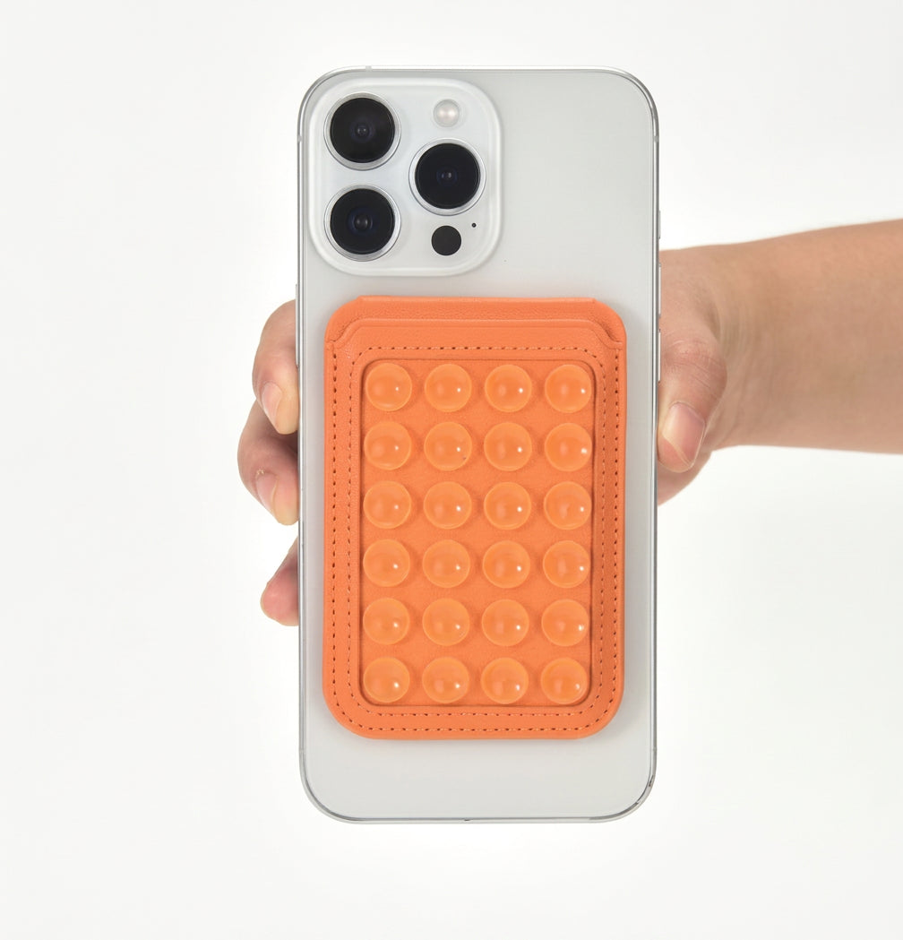 PocketPop Wallet in Orange